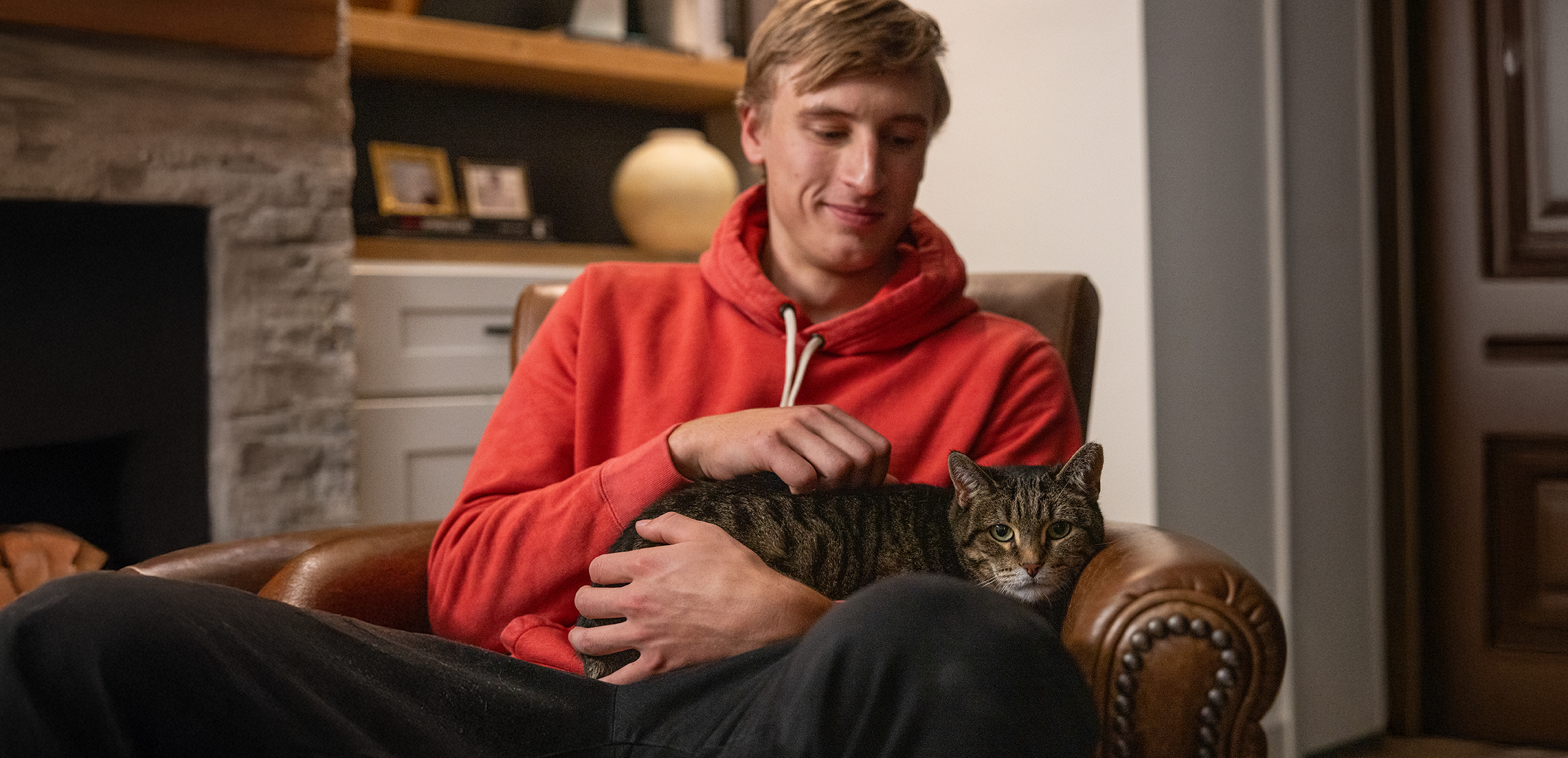 Jordan Stolz y Mitzi