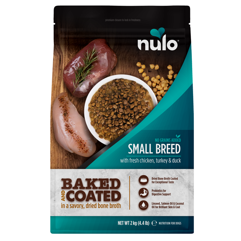 Receta Baked & Coated razas pequeñas de pollo, pato y pavo para perros