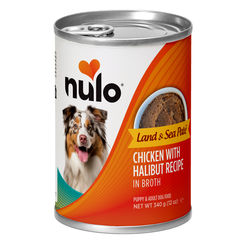 Receta paté de tierra y mar de pollo y fletán para perros